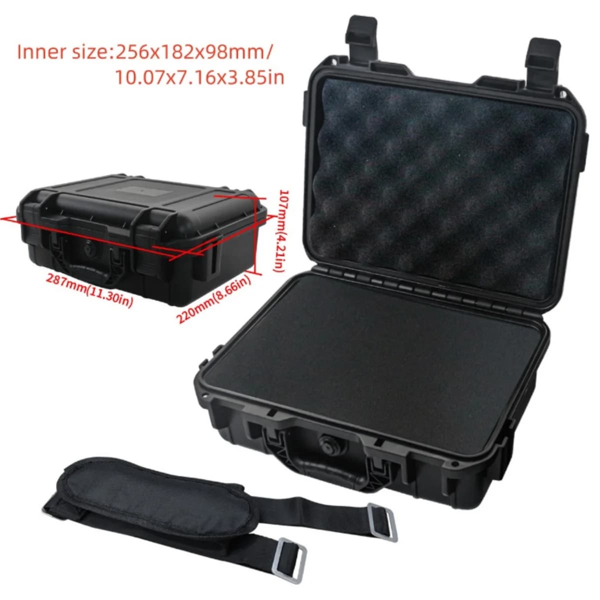 Keras Kes Peralatan dengan Tali Silang Badan