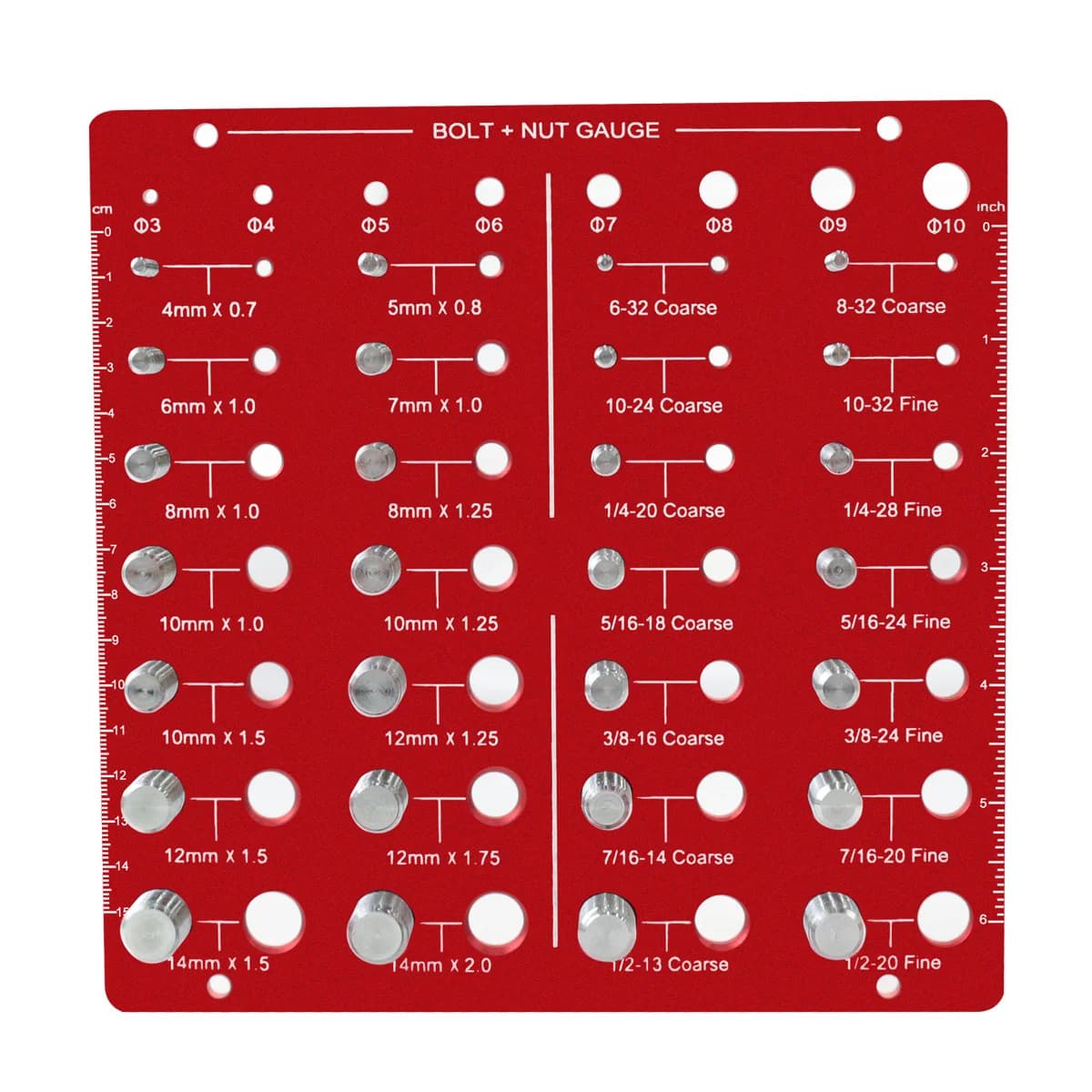 Set Gauge Pemeriksa Ulir Nat dan Bolt