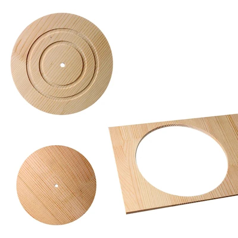 Jig Pemotong Bulat untuk Router Kayu Pegang Tangan