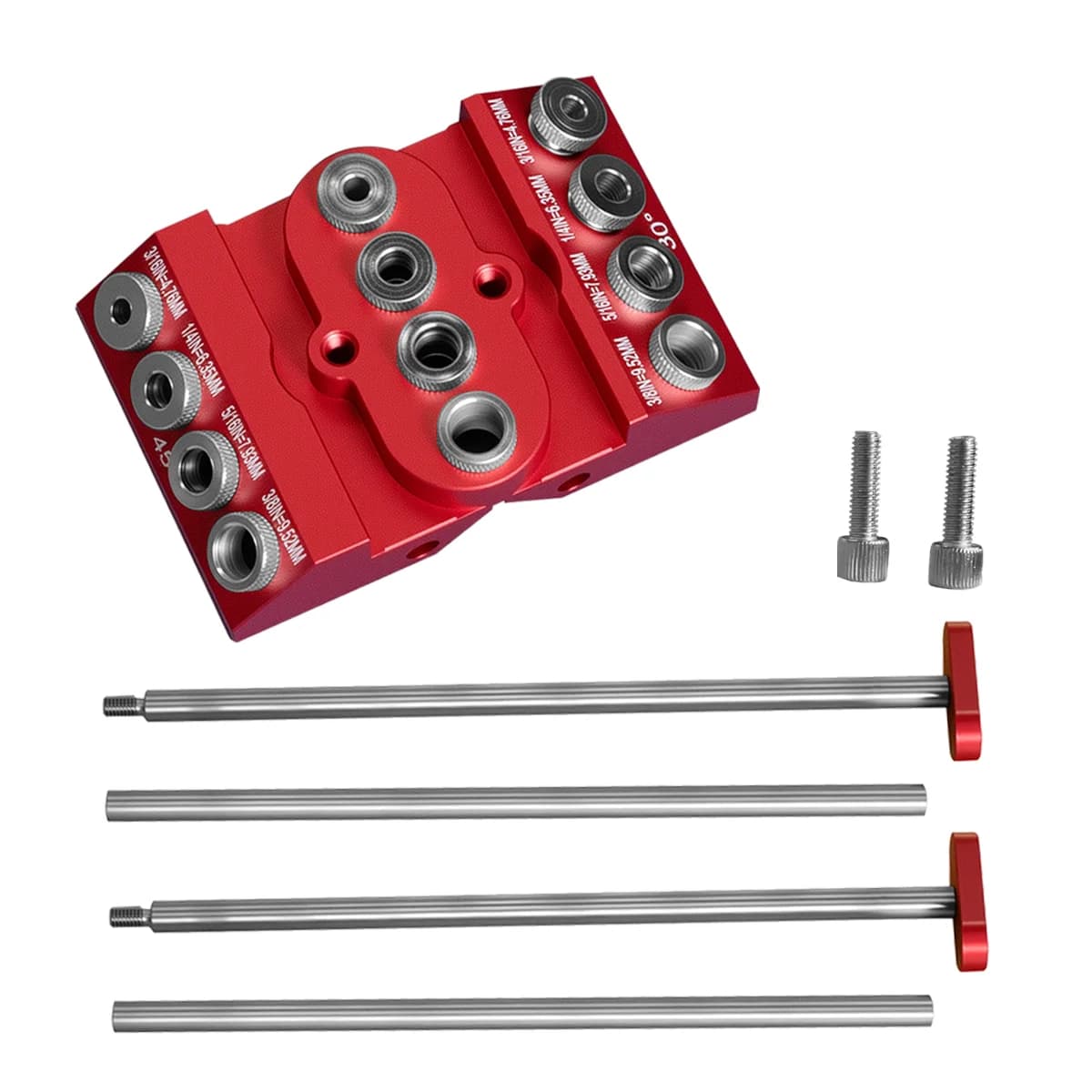 Kit Jig Lubung Poket Sudut Pelbagai Aluminium