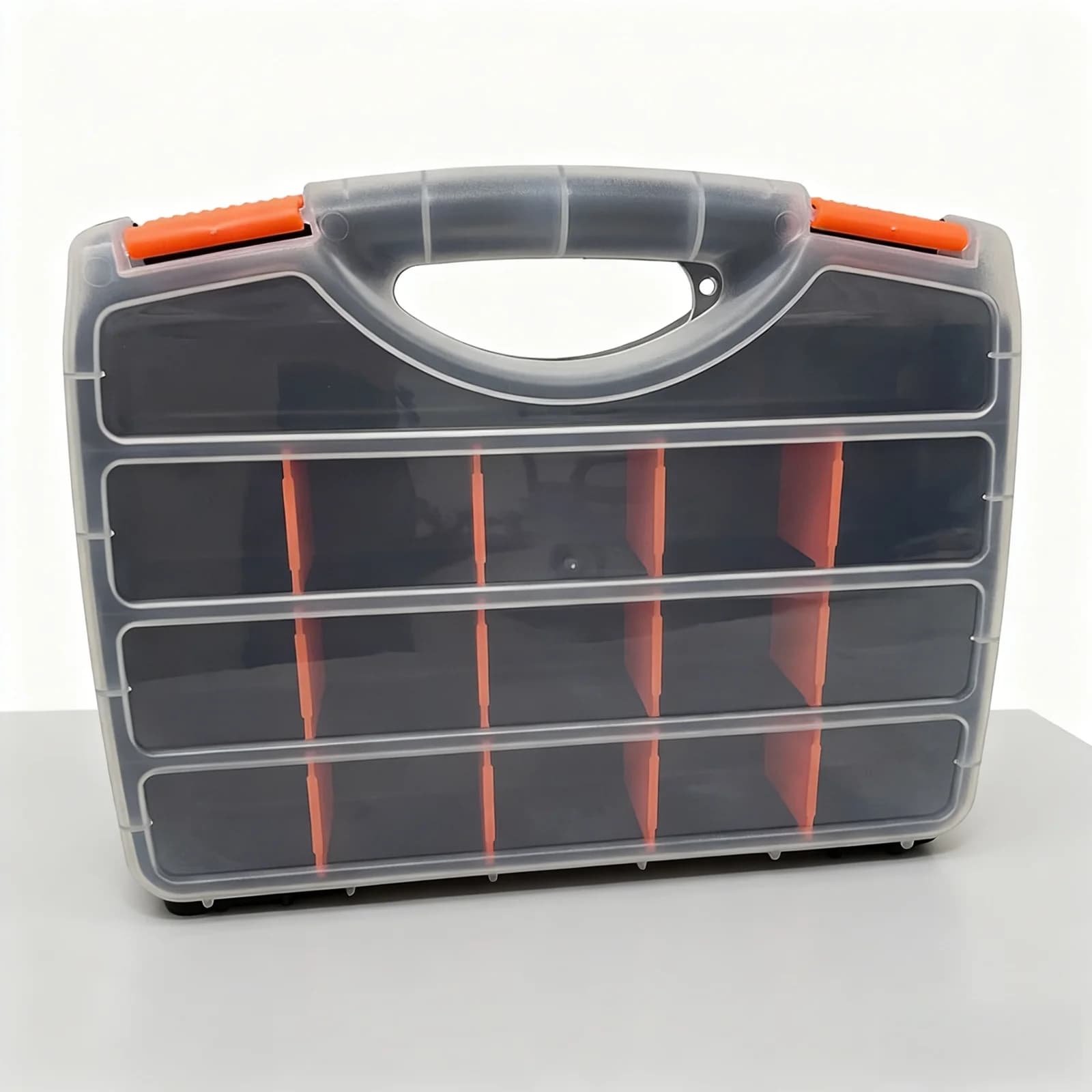 Kotak Penyusun Bengkel 12 Ruang dengan Pemegang