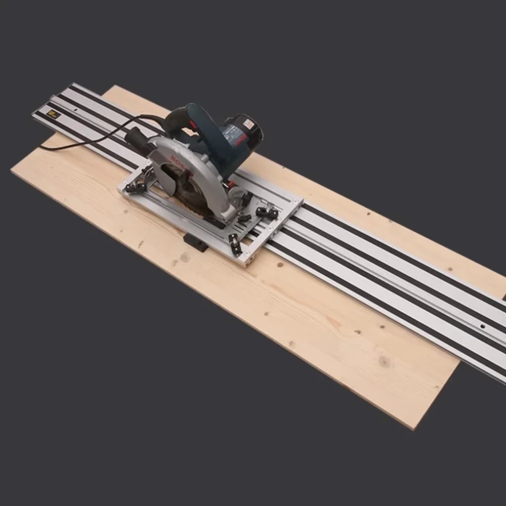 Rel Panduan Gergaji Track Ekstrusi Aluminium untuk Gergaji Bulat