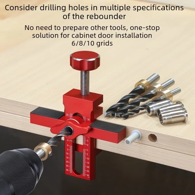 Jig Kedudukan Pemasangan Pintu Kabinet Boleh Laras