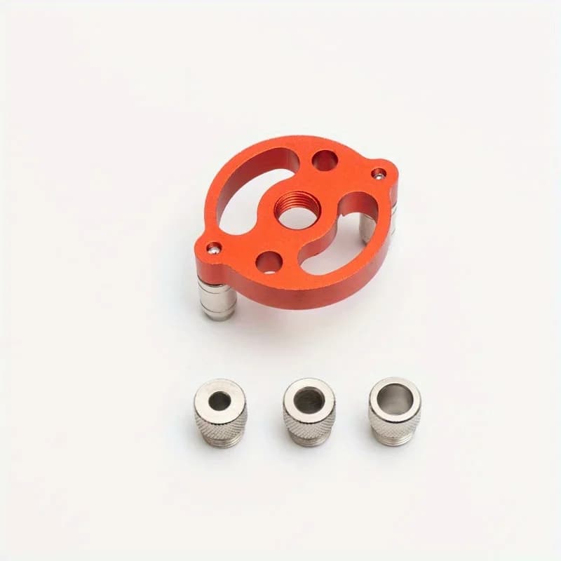 Jig Dowel Pemusatan Diri Yang Dinaik Taraf, 3-10mm