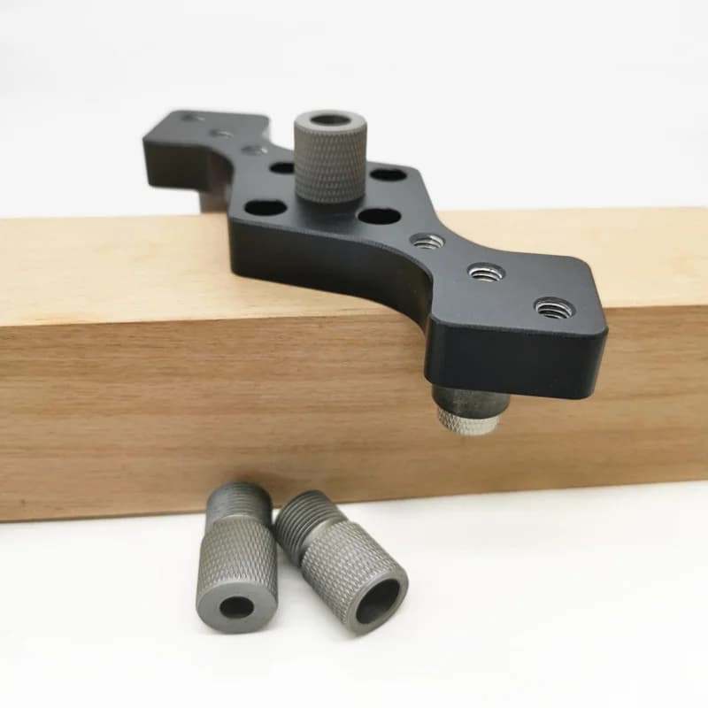 Jig Lubang Saku Vertikal Self-Centering 6/8/10mm