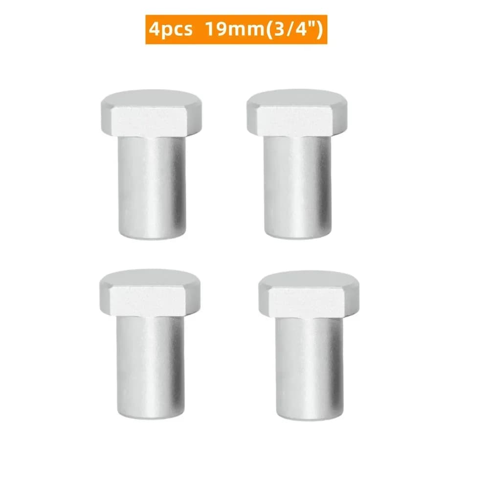 Penyokong Bangku Aluminium untuk Lubang Bangku Kerja 19mm/20mm