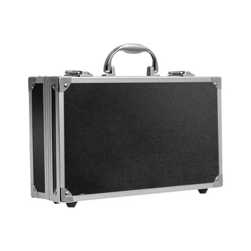 Kotak Alat Aluminium Mudah Alih dengan Lapisan Span 30x17x8cm