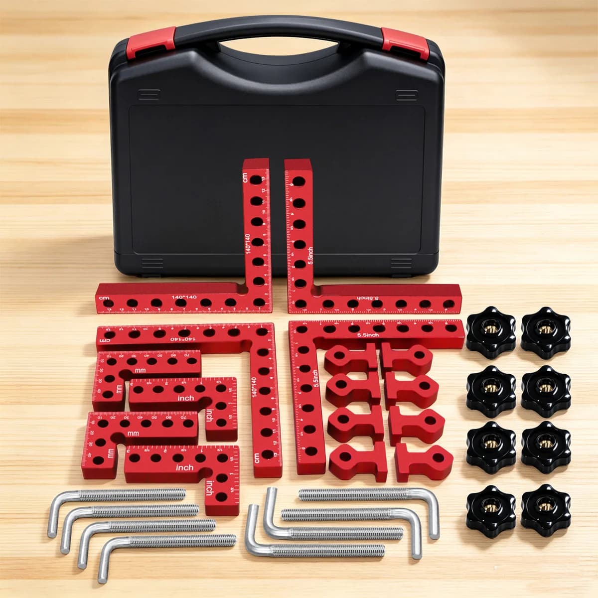 Kit Jig Penentuk Sudut Tegak Aluminium