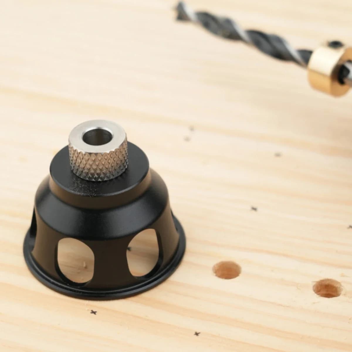 Kit Jig Doweling Aluminium Tegak 3-10mm