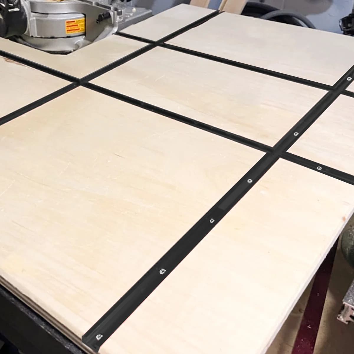 Landasan Potong T-Slot Aluminium, 19x9.5mm untuk Alat DIY