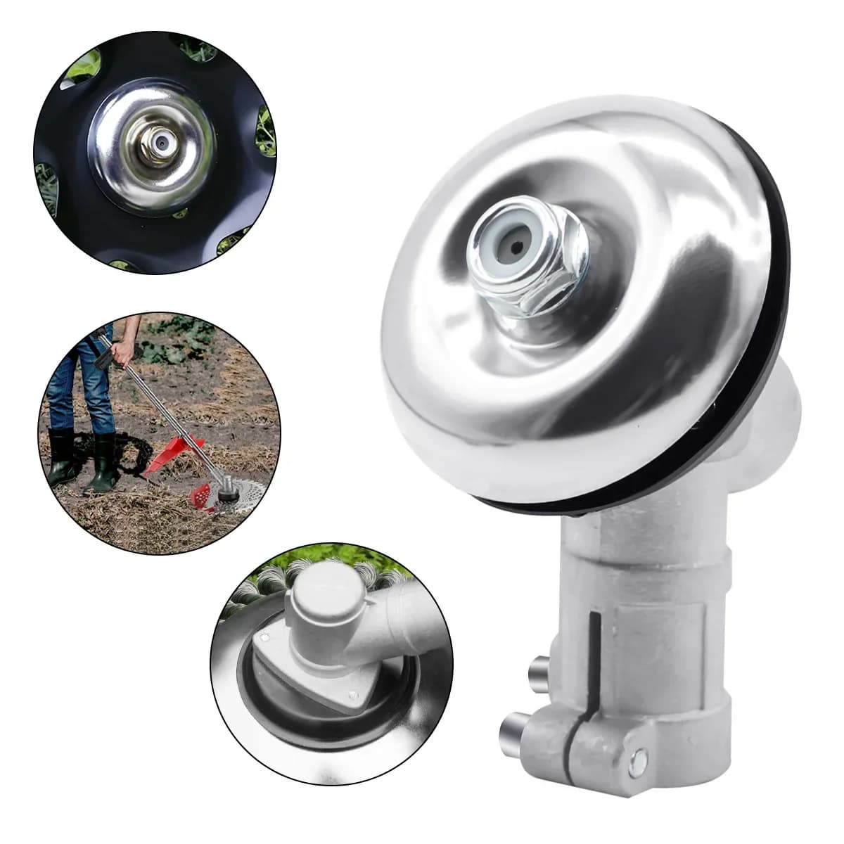 Kepala Ganti Gearbox Pemotong Rumput 26/28mm