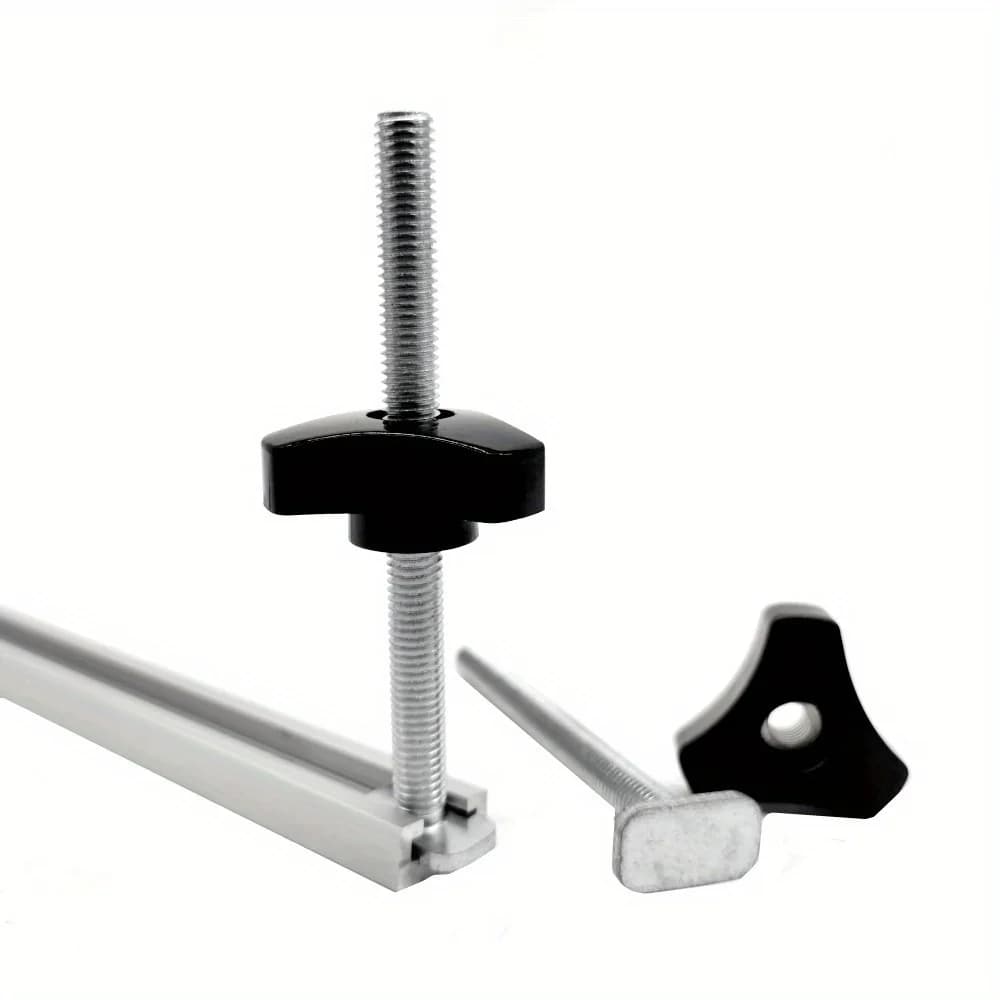 Set Bolt T dan Nut untuk Slot T Kerja Kayu