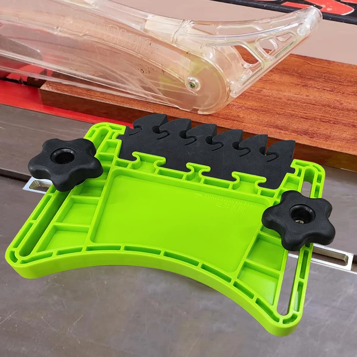 Featherboard Boleh Susun untuk Meja Router dan Gergaji Pita