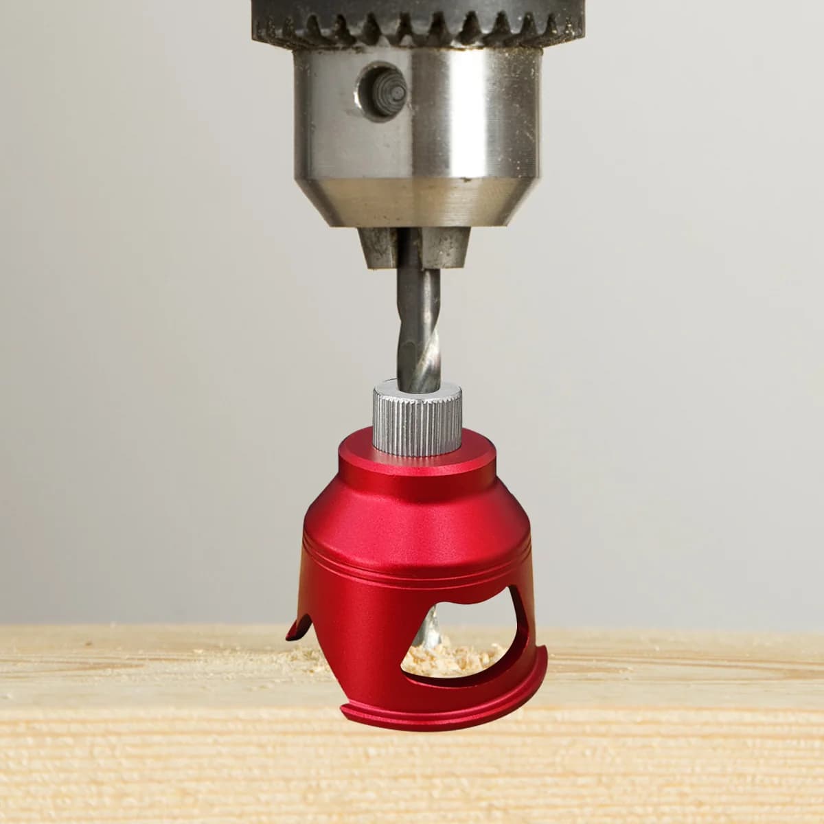 Kit Panduan Gerudi Tegak Jig Dowel, 2-10mm