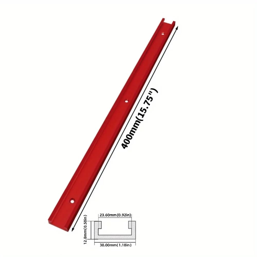 Penyumbat Jejak Miter & Pemegang Slot-T Aluminium