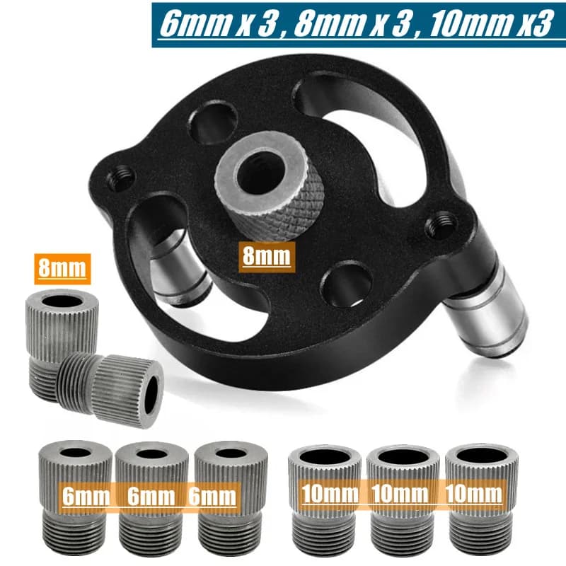 Jig Lubang Poket Penyetaraan Diri Tegak 3-10mm Yang Dipertingkatkan