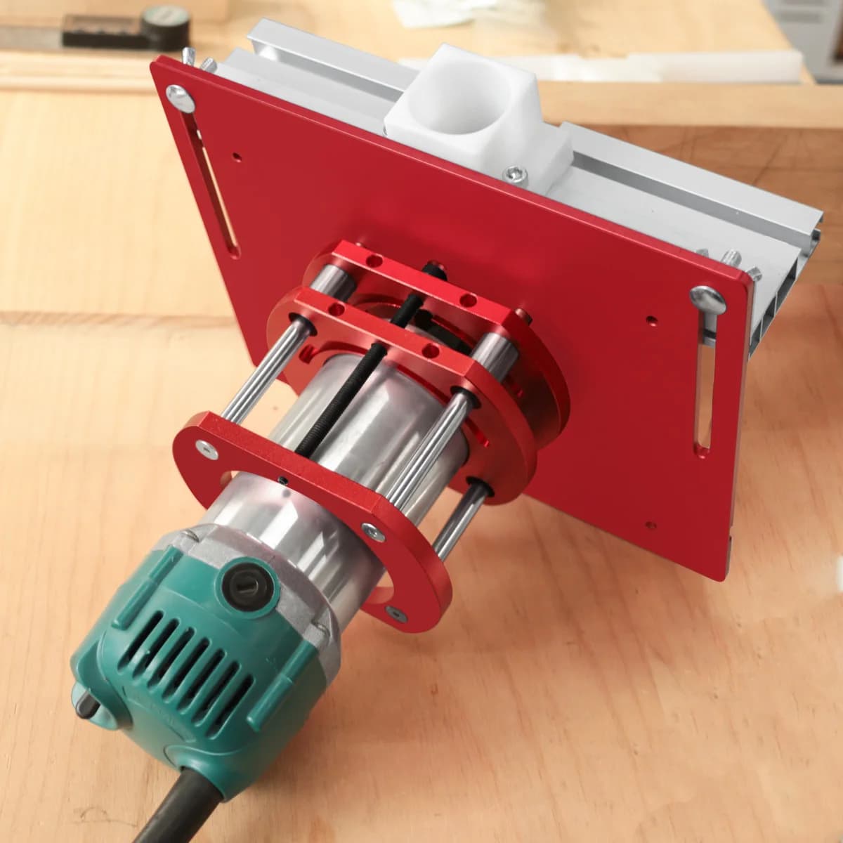 Set Plat Sisipan Meja Router dan Kit Pengangkat