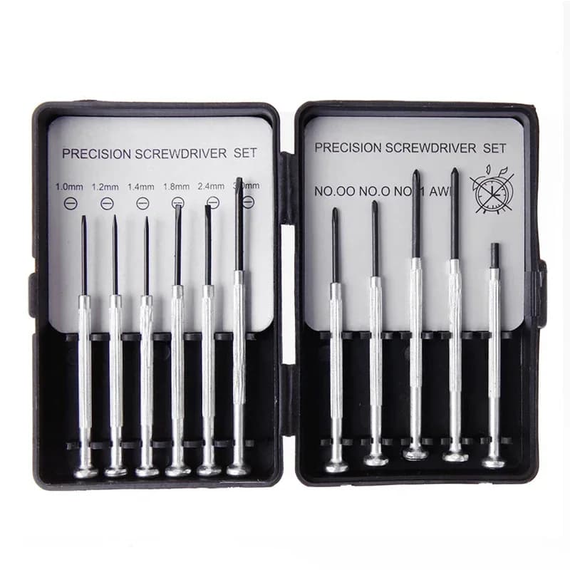 Set Pemutar Skru Mikro Presisi 11-Piece