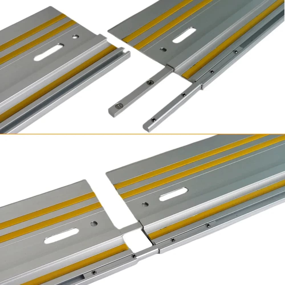Sistem Rel Panduan Gergaji Track Aluminium Terextrusi