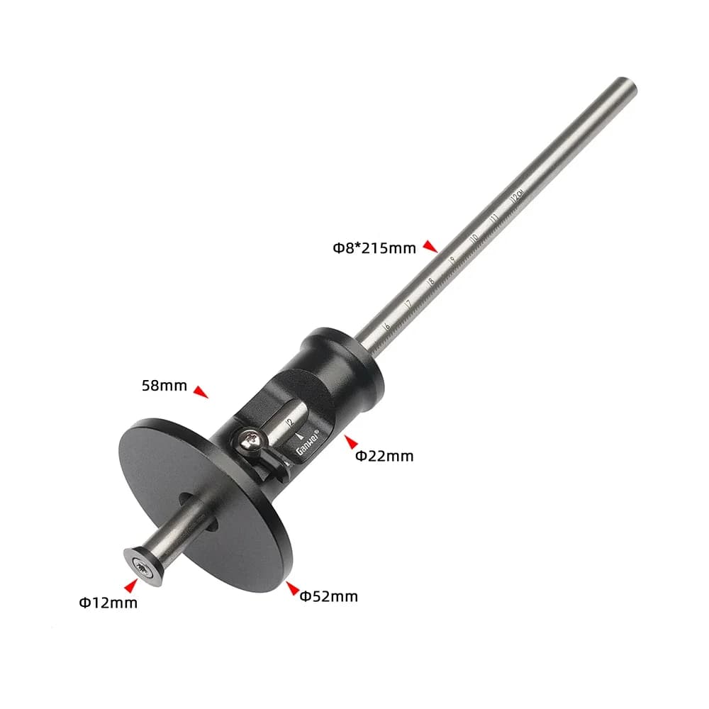 Set Jig Ekor Burung Aluminium dan Tolok Penanda