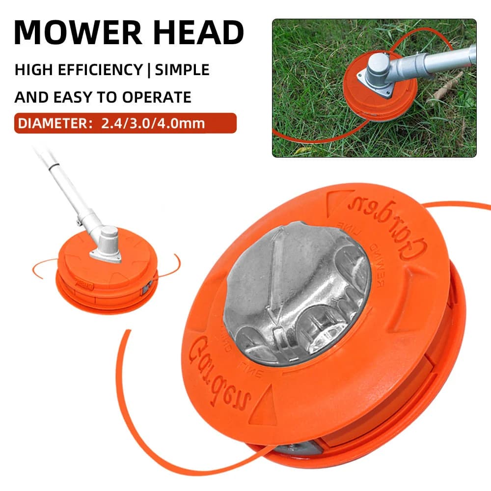 Kepala Bump Automatik Universal untuk Pemotong Rumput