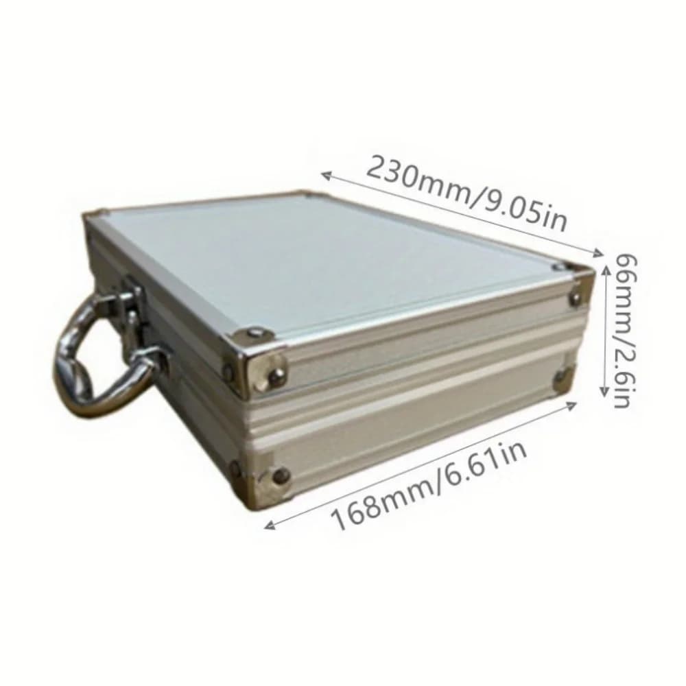 Kes Simpanan Aluminium Mudah Alih Tanpa Span