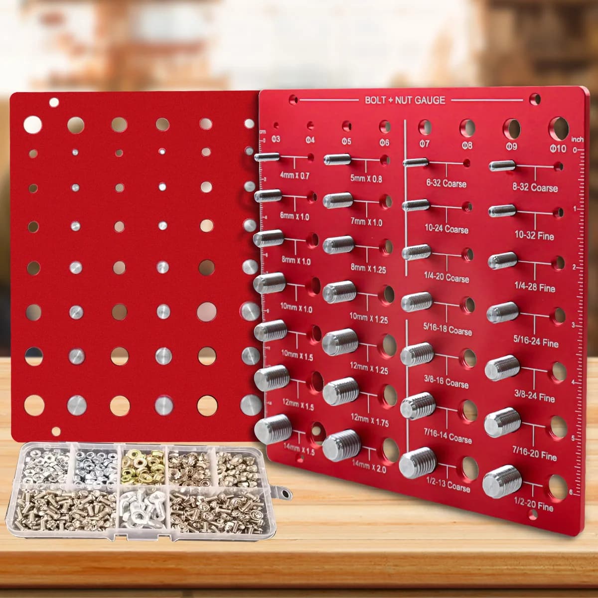 Set Gauge Pemeriksa Ulir Nat dan Bolt