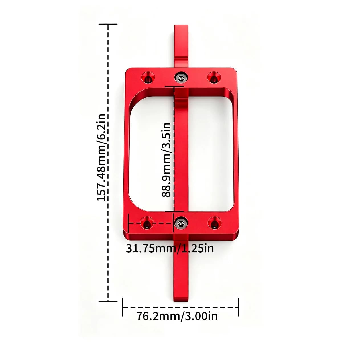 Jig Mortis Engsel Pintu Aluminium 3.5 Inci
