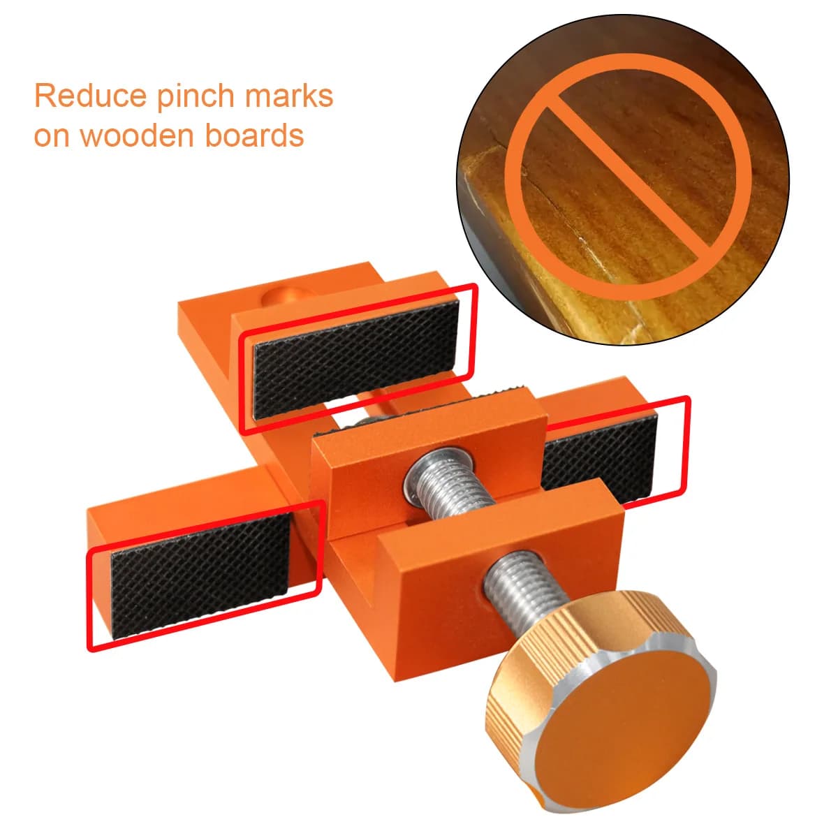 Jig Pemasangan Pintu Kabinet Kerja Kayu Boleh Laras, 7-40mm