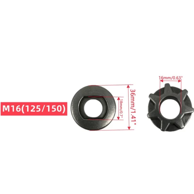 Gear Sprocket Gergaji Rantai Ganti untuk Gerinda Sudut