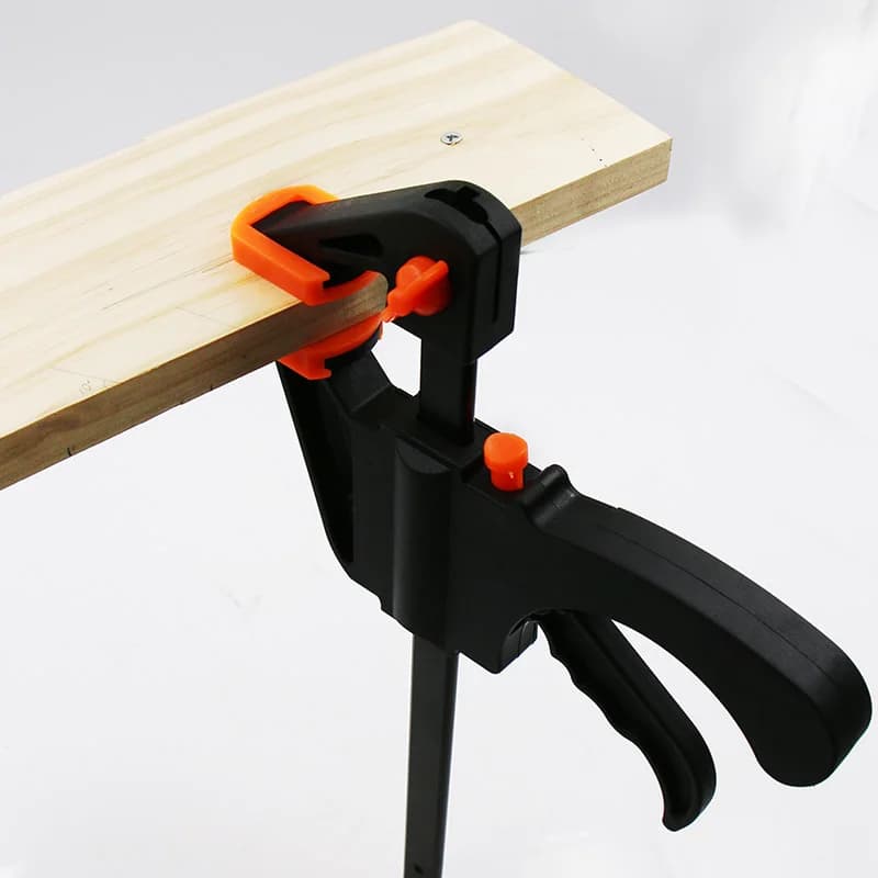 Set Pandu Klamp F Mini 4-Inci untuk Kerja Kayu