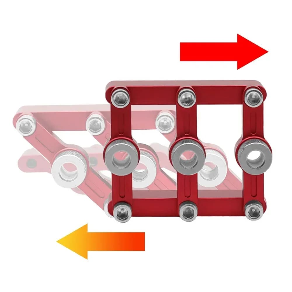 Jig Dowel Pemusat Diri dengan Lengan 3-10mm