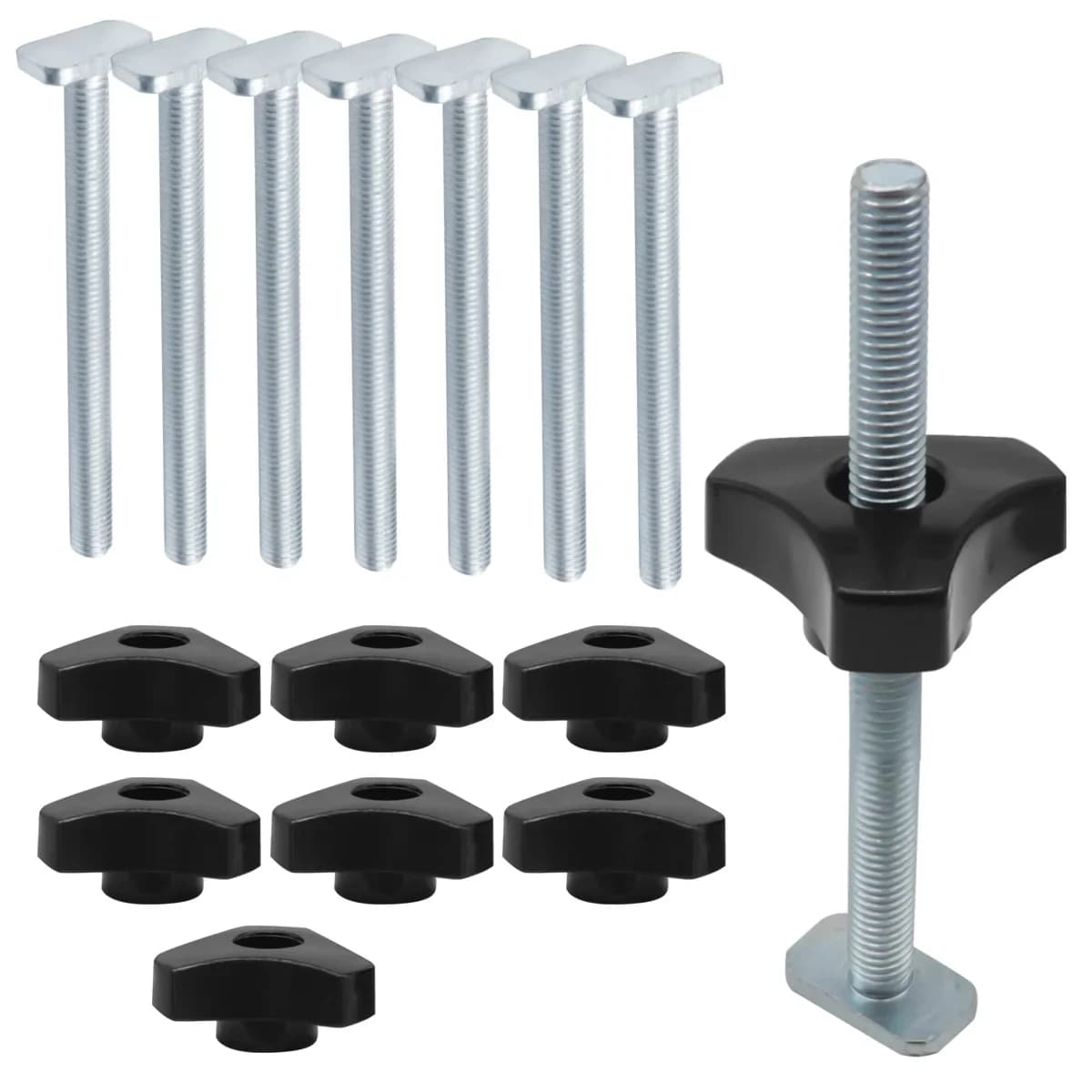 Kit Bolt, Nombor & Nat Gelincir T-Track