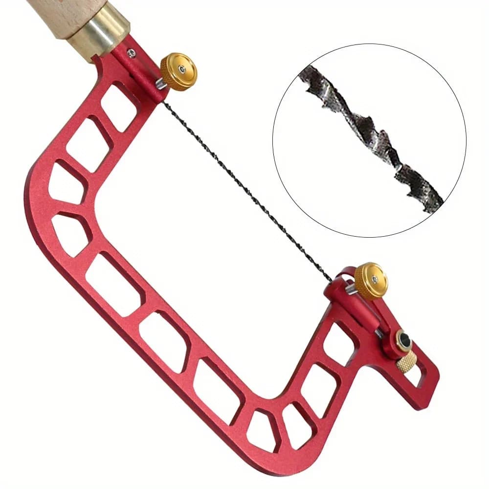 Gergaji Coping Aluminium Set Dengan Bilah Ganti