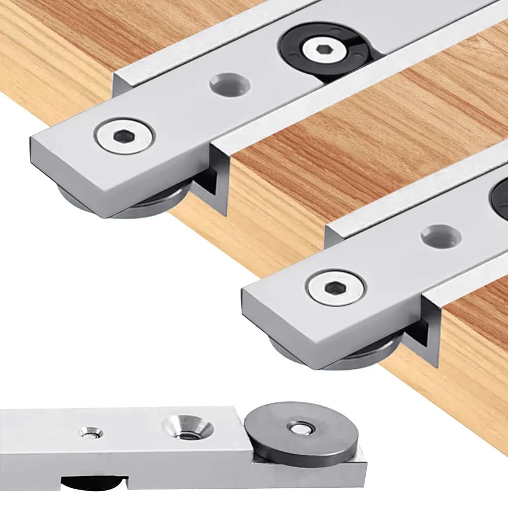 Bar Slider Aluminium Miter untuk T-Slot, 300/450/650mm