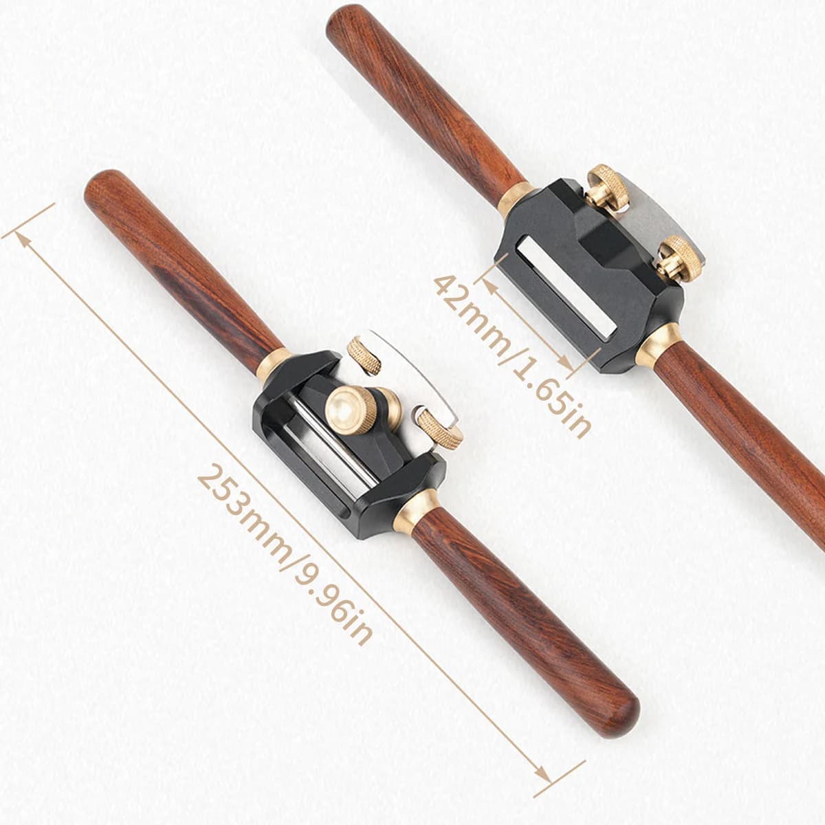 Alat Spokeshave Mini Peruncing Aluminium Boleh Laras