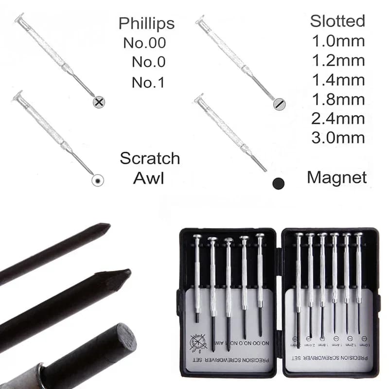 Set Pemutar Skru Mini Tepat 11-Keping