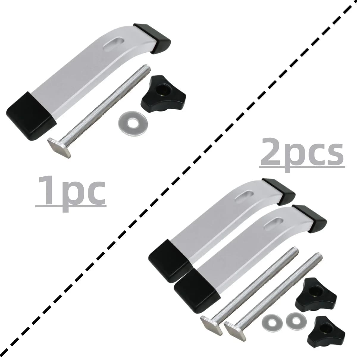 Klamp Tekan Lepas Pantas Aluminium untuk T-Slide