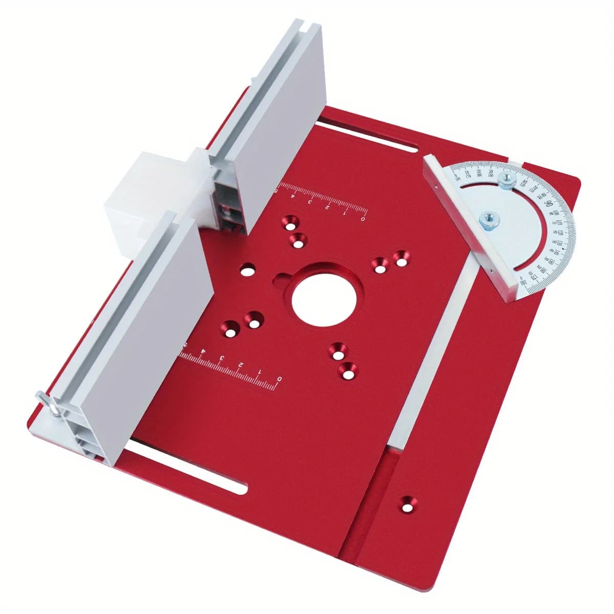 Kit Angkat Router Aluminium dengan Plat Sisipan untuk Motor 65mm