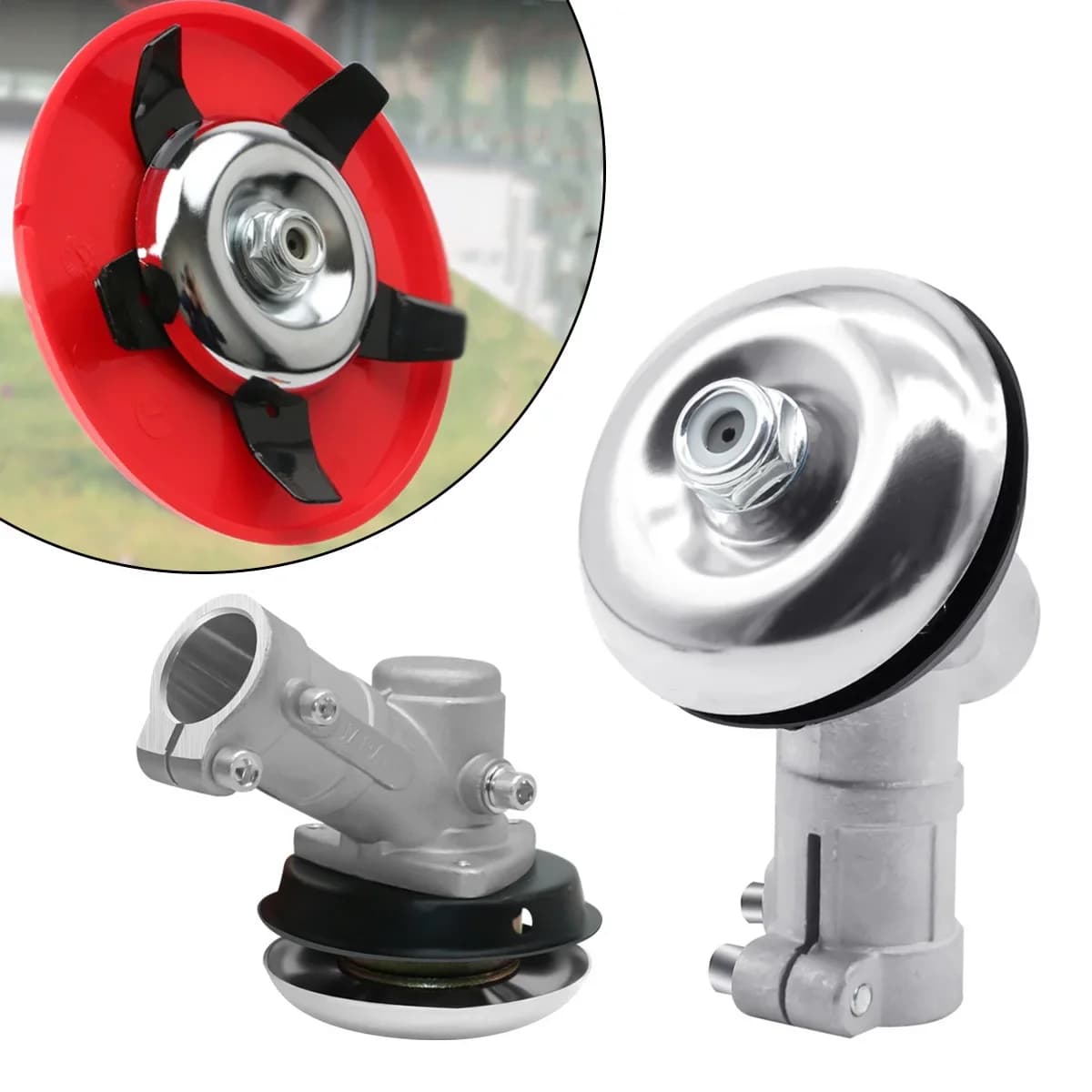 Kepala Ganti Gearbox Pemotong Rumput 26/28mm