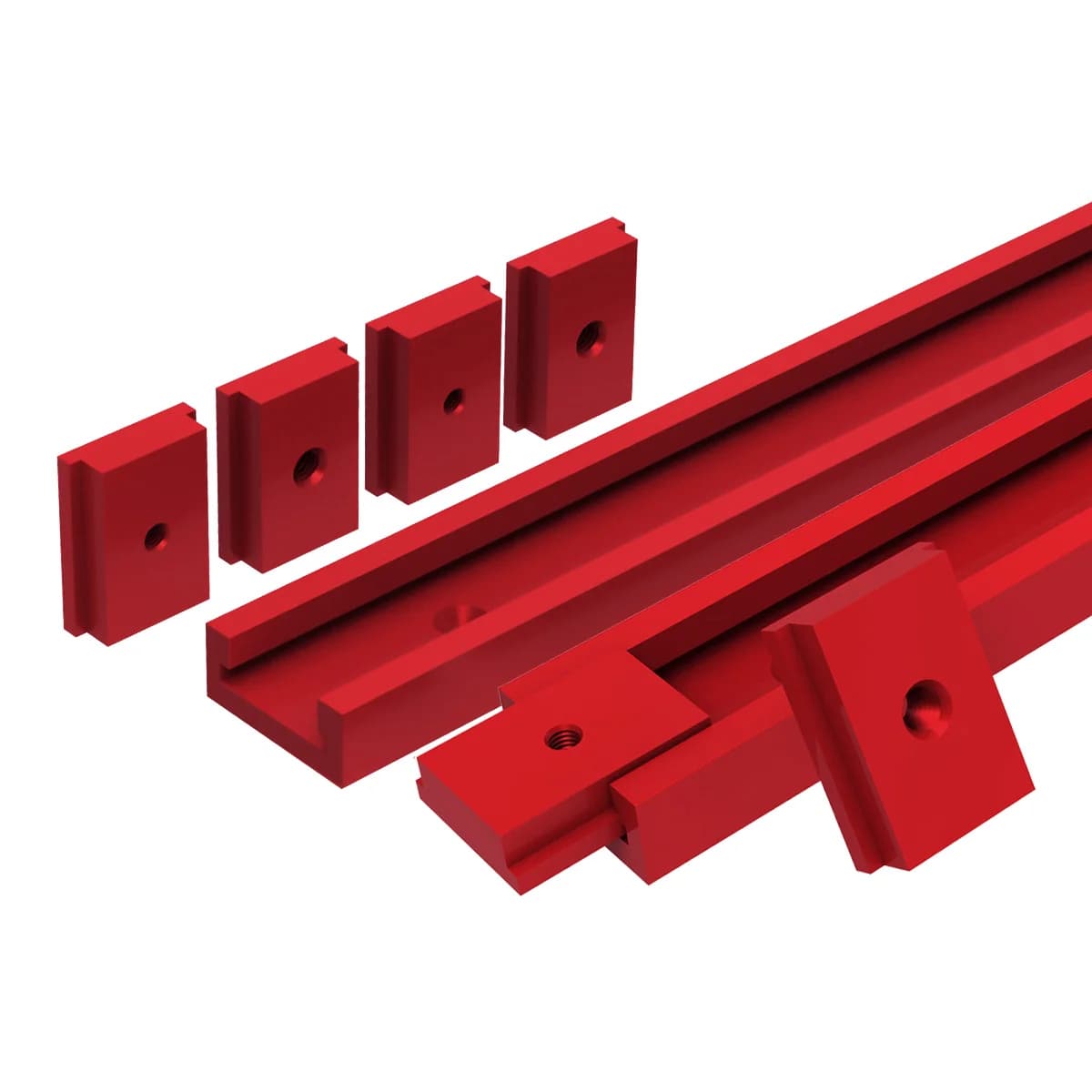 Jig Landasan Potong Sudut T-Slot Aluminium 50cm