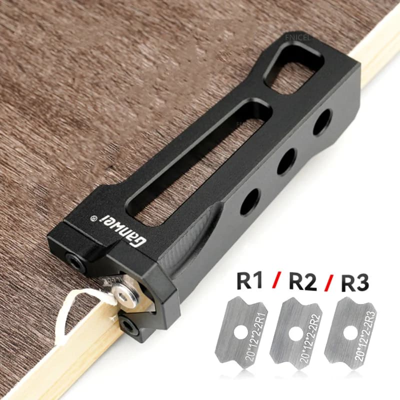 Peruncang Chamfer & Pemotong Tepi Kayu Manual