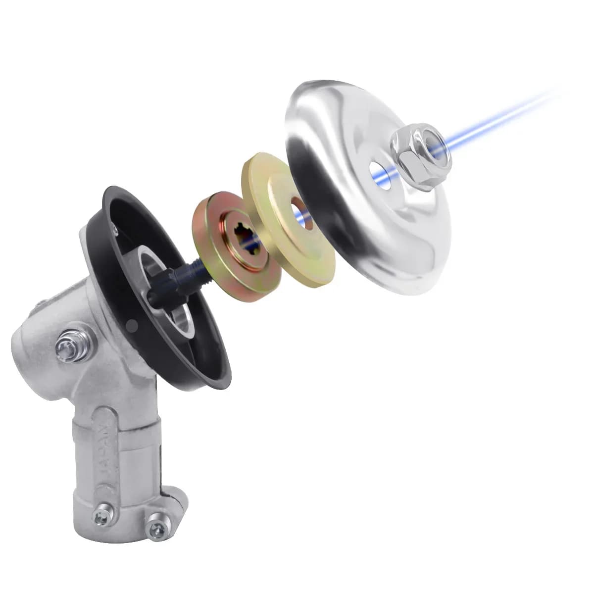 Kepala Gearbox Pemotong Rumput untuk Mesin Babat 26/28mm
