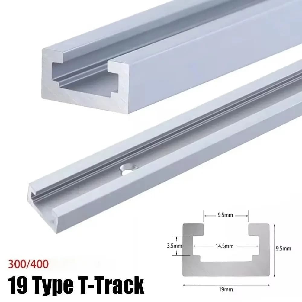 Rel Panduan Gelincir Slot-T Aluminium