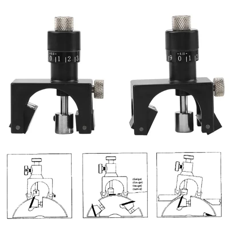 Jig Penetapan Bilah Perata Magnetik dan Tolok Tinggi