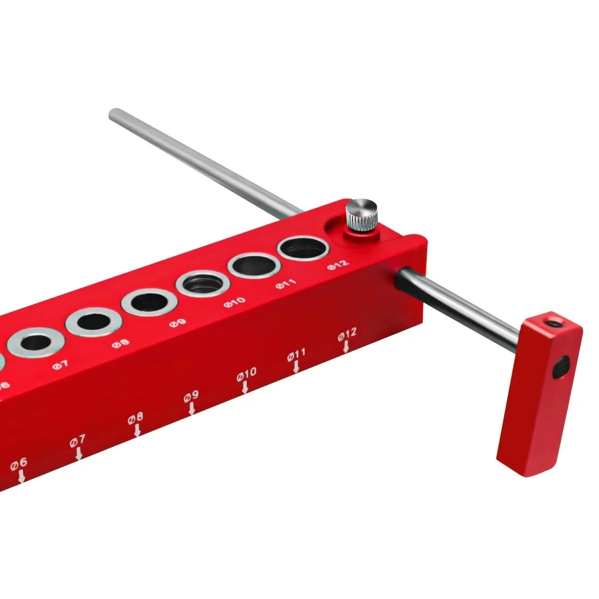 Jig Lubung Poket Tegak, Panduan Pemusatan Diri 3-12mm