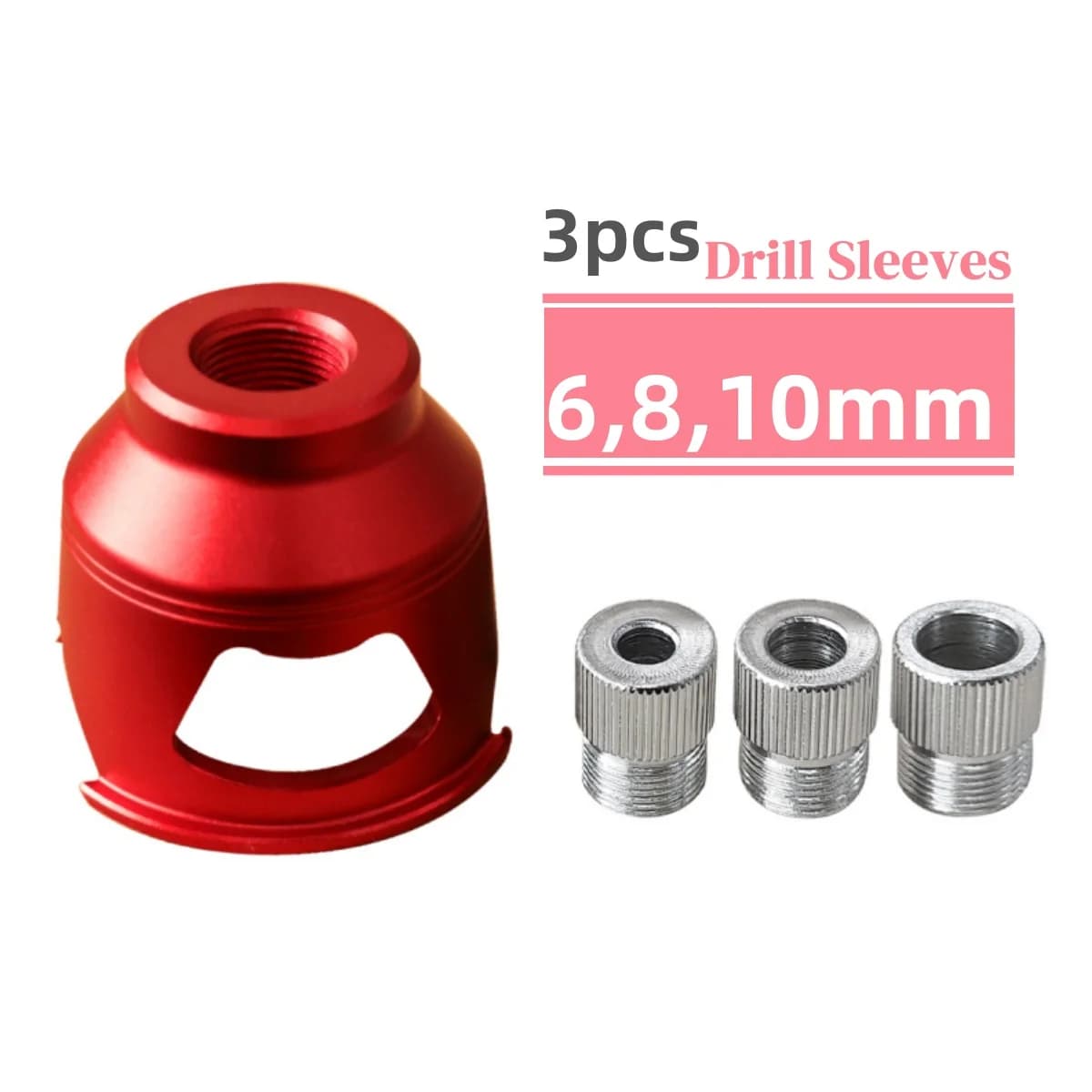 Kit Panduan Gerudi Tegak Jig Dowel, 2-10mm
